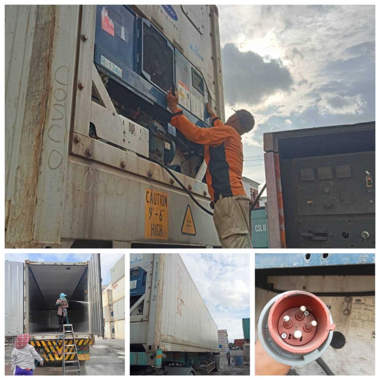 Container Inspections before Hauling for Customers